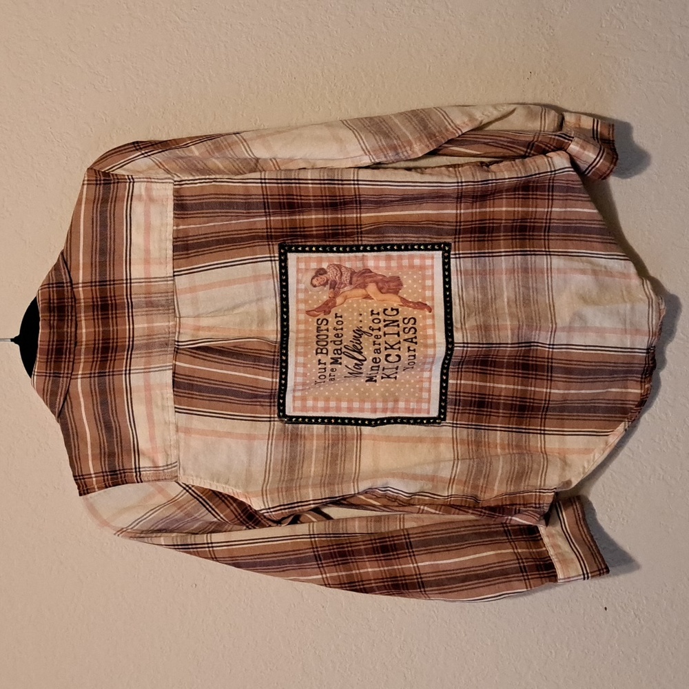 XS Upcycled So Flannel